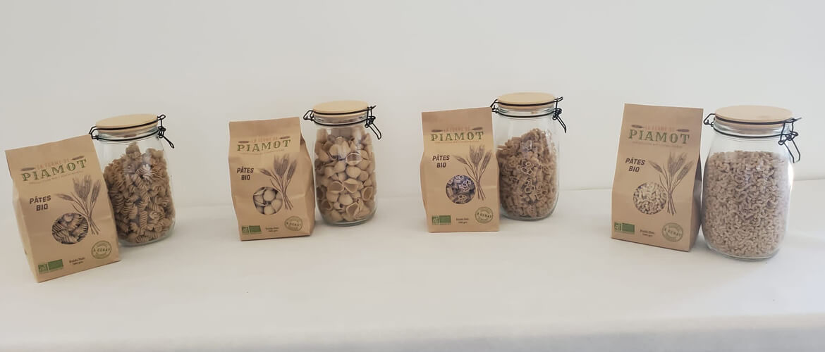 La Ferme de Piamot fabrique ses pâtes alimentaires fermières BIO