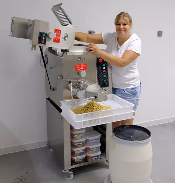 Notre machine à pâtes fermière BIO